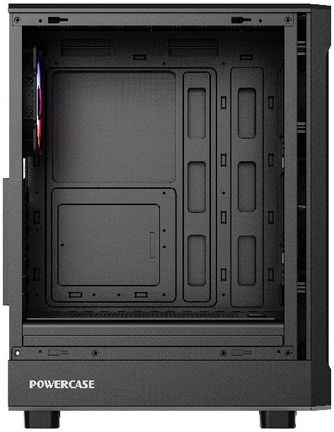 

Корпус ATX Powercase Mistral PA5B CMOAB-L4 черный, без БП, USB 2.0, USB 3.0, Mistral PA5B