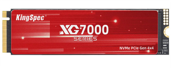Изображение товара SSD M.2 KINGSPEC XG7000-1TB 2280 NVMe быстрый для ПК и ноутбука