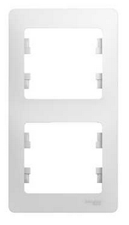 Изображение товара Рамка Systeme Electric GSL000106 для электросчетчиков серия Glossa вертикальная