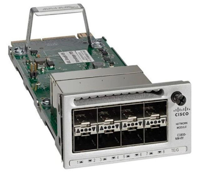 

Модуль интерфейсный Cisco C9300X-NM-8Y Catalyst 9300 8x25GE/10GE/1GE Network Uplink Module (SFP28), C9300X-NM-8Y