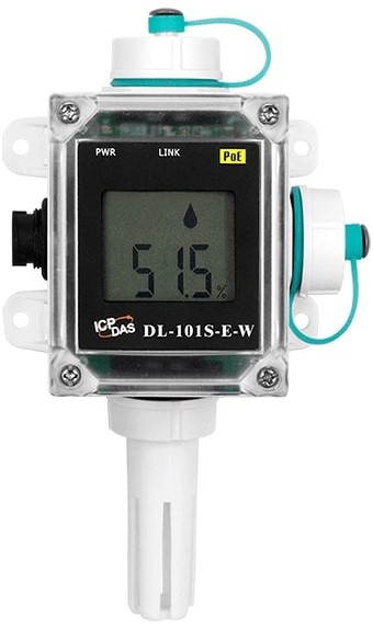 

Датчик ICP DAS DL-101S-E-W CR IP66 Remote Temperature/Humidity/Dew Point Data Logger with Safety Alarm, Using Modbus TCP and MQTT Protocols (White Cov, DL-101S-E-W CR