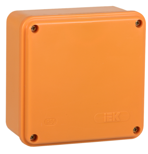 Изображение товара Коробка монтажная IEK UKF20-100-100-050-4-4-09 огнестойкая IP44