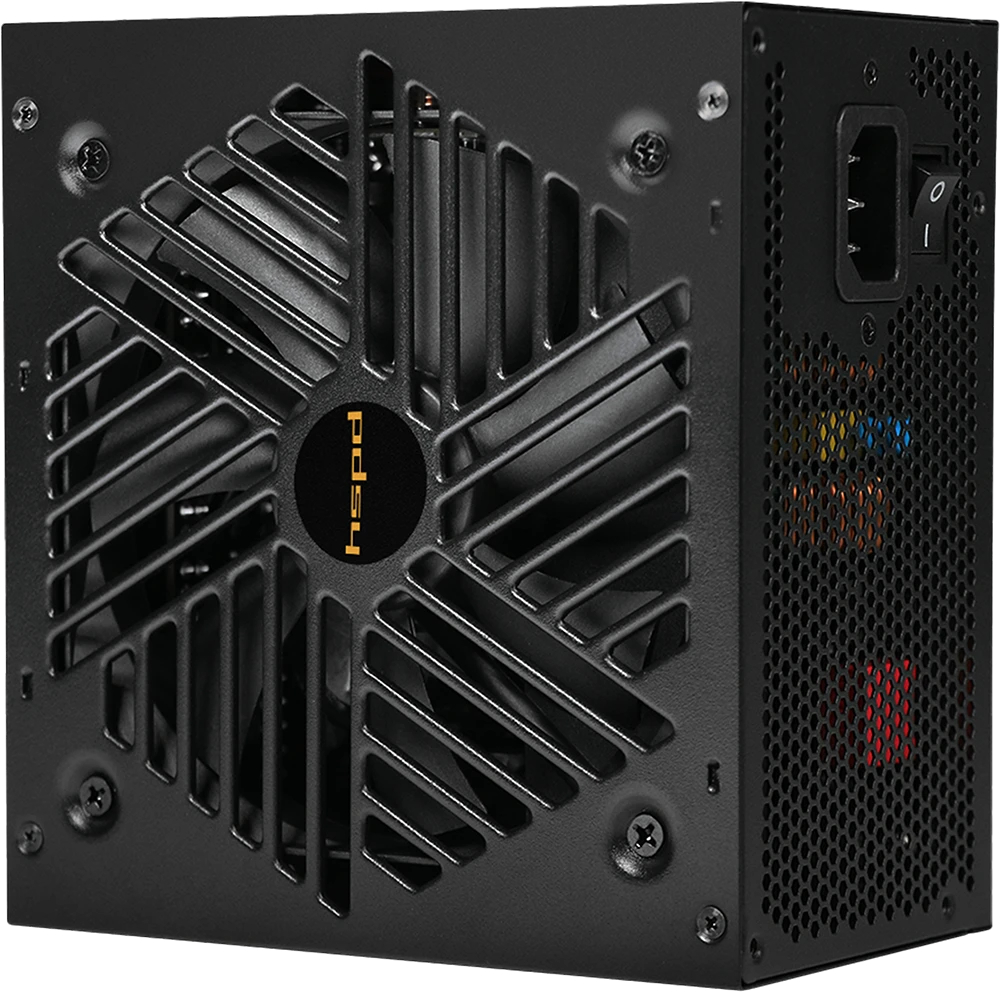 

Блок питания ATX HSPD HSI-750GF-BK 750W, 80+ Gold, 12VHPWR, full modular, HSI-750GF-BK