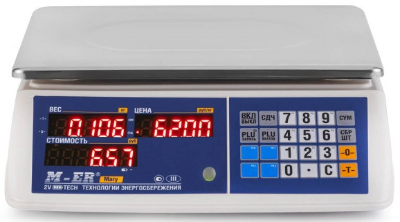 фото Весы Mercury M-ER 223AC-32.5 LED в Смоленске
