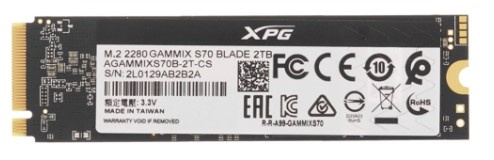 фото Накопитель SSD M.2 2280 ADATA AGAMMIXS70B-2T-CS в Уфе 2000 ГБ