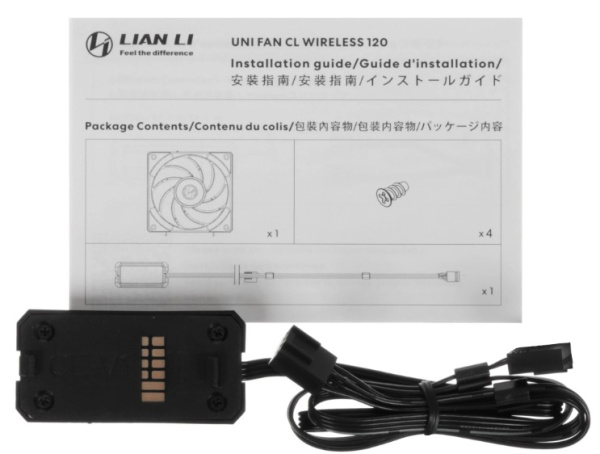 фото Вентилятор для корпуса Lian Li G99.12CL1W1B.R0 в Красноярске