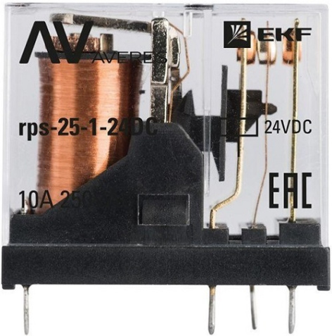 фото Реле промежуточное EKF rps-25-1-24DC в Екатеринбурге