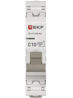 фото Автоматический выключатель  EKF M63MA6110C в Уфе