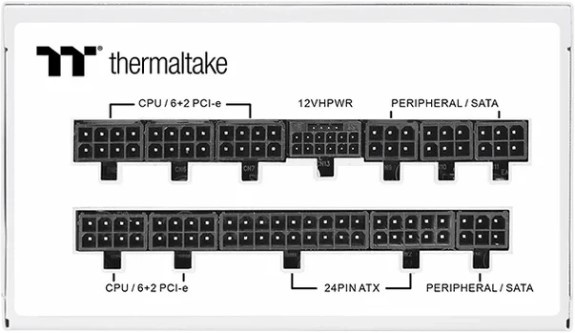фото Блок питания ATX Thermaltake Toughpower GF A3 snow в Казани