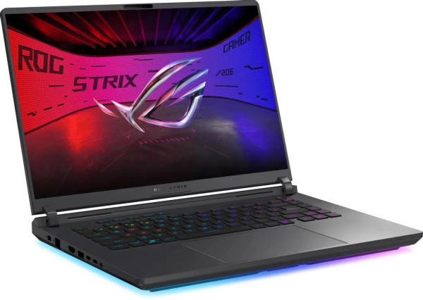фото Ноутбук ASUS ROG Strix G16 G615JMR-S5202 16" (Intel Core i7, 16Гб DDR5, SSD 1 Тб, GeForce RTX 5060, Без ОС) Серый [90NR0LB1-M00950]