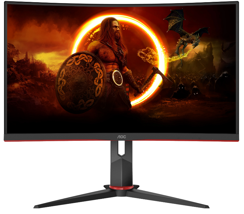 

Монитор AOC C27G2Z3 1920x1080 WLED, 16:9, VA, 300cd, 4000:1, 80M:1, 1ms, 178/178, 2*HDMI, DP, audio, 280Hz, curved 1500R, tilt, swivel, HAS, VESA 100x, C27G2Z3