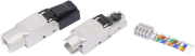 фото Разъем  Hyperline PLUD-8P8C-S-C6A-SH