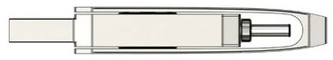 фото Накопитель USB 3.2 512GB Netac U782C в Перми