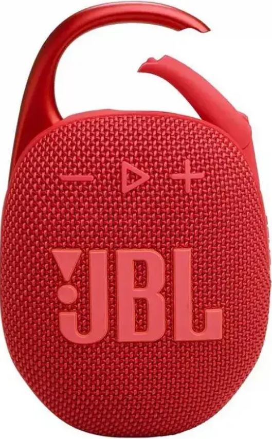 

Портативная акустика JBL Clip 5 красная, Clip 5