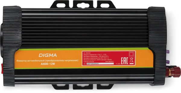 фото Инвертор автомобильный Digma AI600-12W в Уфе