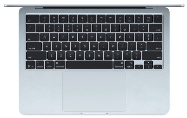 фото Ноутбук  Apple MacBook Air 13 2026 в Перми 13 ", M, 24 Гб RAM, 1 Тб SSD, Голубой