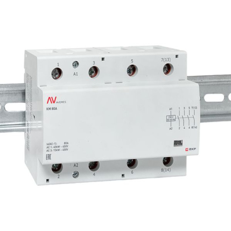фото Контактор модульный EKF km-av-6-80-40-230V в Екатеринбурге