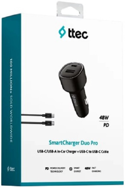 фото Зарядное устройство автомобильное TTEC 2CKP02S в Уфе
