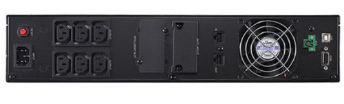 

Источник бесперебойного питания CyberPower OLS1500ERT2U Online, 1500VA/1200W, (6) IEC C13, USB & Serial Port & SNMP Slot, OLS1500ERT2U