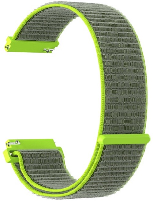 

Ремешок на руку Lyambda Vega DS-GN-03-22-2 из нейлона для часов 22 mm gray-green, Vega
