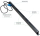фото Блок розеток  Cabeus SMART-PDU-32-1P-18C13-6C19-I309-M