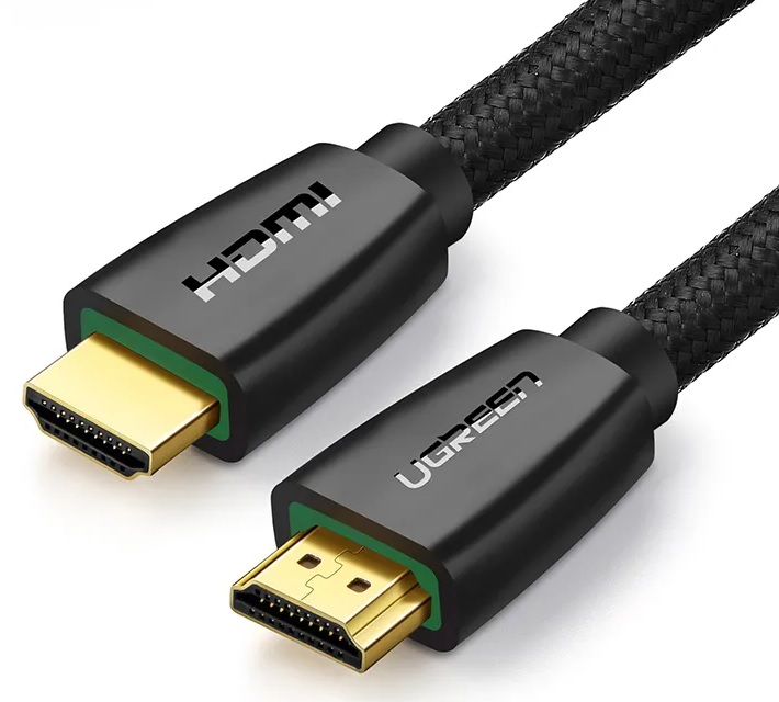 

Кабель UGREEN HD118 40410_ HDMI / HDMI, нейлоновая оплетка, 2 м, черный, HD118