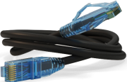 фото Кабель патч-корд Hyperline PC-LPM-UTP-RJ45-RJ45-C6-1M-LSZH-BK