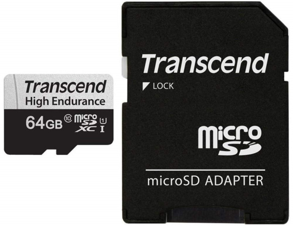 фото Карта памяти MicroSDXC 64GB Transcend TS64GUSD350V в Уфе