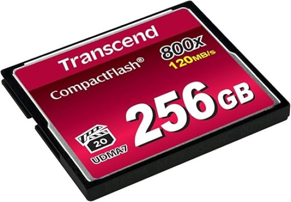 фото Карта памяти CompactFlash 256MB Transcend TS256GCF800 (УЦЕНЕННЫЙ) в Перми