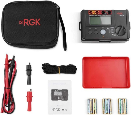 фото Мегаомметр  RGK rt-10 в Санкт-Петербургe