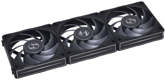 

Вентилятор для корпуса Lian-Li UNI FAN P28 Black G99.12P283B.00 120х120х28мм, 300-2600rpm, 32.1dBa, 4-pin PWM, (3-pack) ret, UNI FAN P28 Black