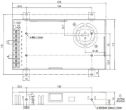 фото Преобразователь Mean Well LRS-350-48