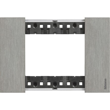 Изображение товара Декоративная рамка BTicino KA4803ZG для 3 модулей серии Living Now