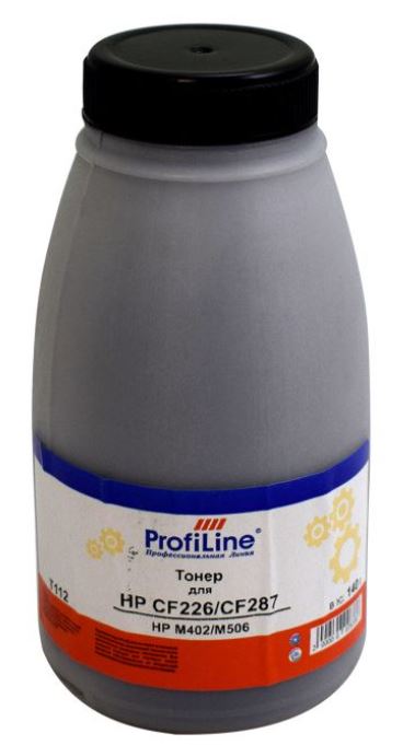 

Тонер ProfiLine PL_TNR_T112_140_B PL-CF226/CF287 для принтеров HP M402/M506 140 гр (T112), PL_TNR_T112_140_B