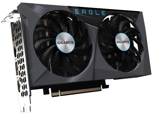 фото Видеокарта GIGABYTE GeForce RTX 3050 EAGLE OC (GV-N3050EAGLE OC-8GD)