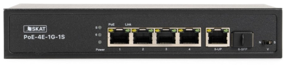 фото Коммутатор  Бастион SKAT PoE-4E-1G-1S в Красноярске