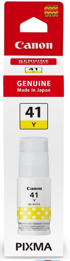 

Картридж Canon GI-41 Y 4545C001 желтый, 70 мл, GI-41 Y