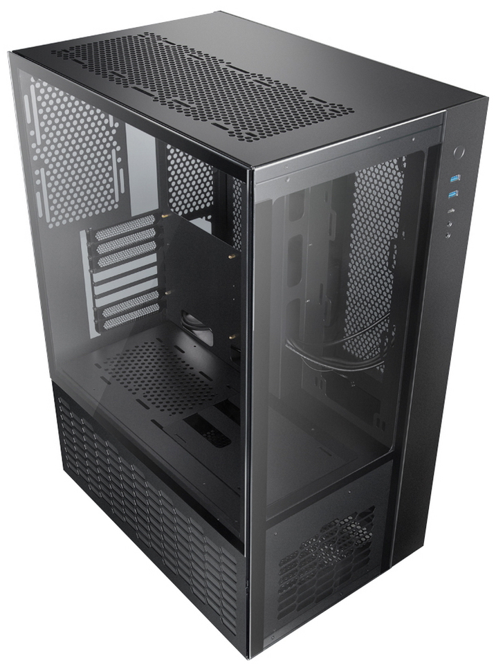 

Корпус ATX Raijintek PAEAN PREMIUM 0R20B00208 черный, без БП, боковая панель из закаленного стекла, USB Type-C, 2*USB 3.0, audio, PAEAN PREMIUM