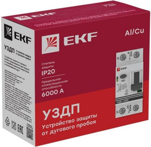 фото Устройство защиты от дугового пробоя  EKF afdd-2-25-pro в Красноярске