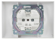 фото Розетка двухместная без заземления в сборе  IEK SK-R20-10-K01-F