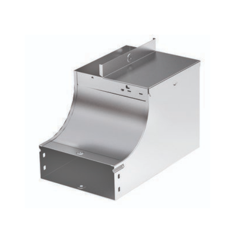 

Угол верт. внутренний 90°, переходник DKC 37076KZL осн. 400 мм, сталь, цинк-ламель, "S5 Combitech", 37076KZL