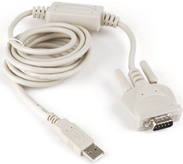 

Адаптер Cablexpert AM/DB9М UAS111 USB-Serial (COM) RS232, 1.8 м, WinXP-Win10, пакет, AM/DB9М