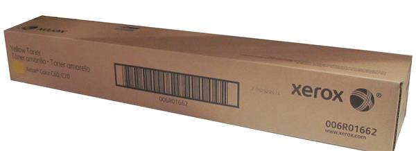 

Тонер Xerox 006R01662 -картридж желтый (34K) XEROX Color С60/C70, 006R01662
