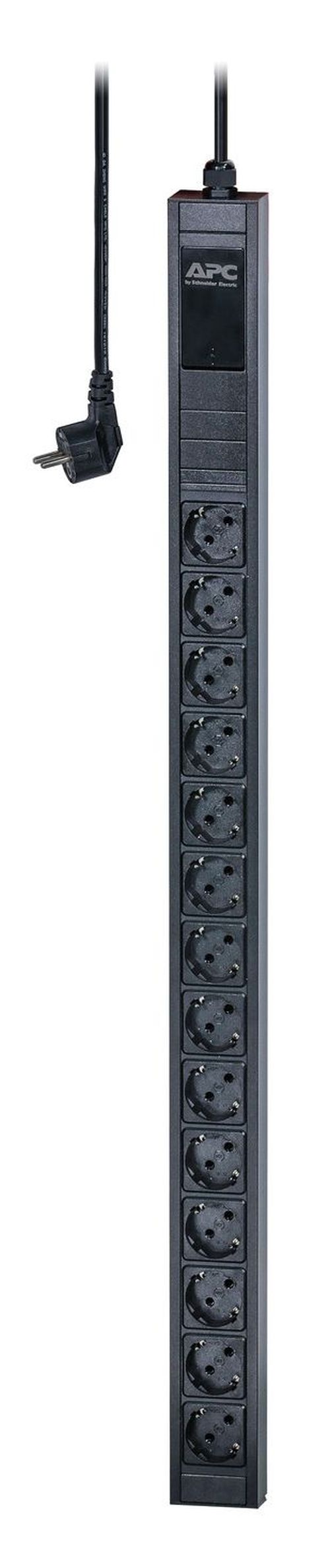 

Распределитель питания APC EPDU1116B-SCH Easy PDU, Basic, Zero U, 16A, 230V, (14) SCHUKO, EPDU1116B-SCH