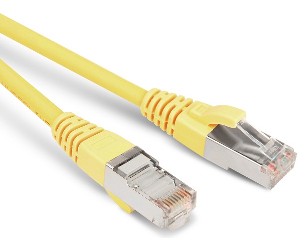 

Кабель патч-корд F/UTP 5e кат. 1,5м. Hyperline PC-LPM-STP-RJ45-RJ45-C5e-1.5M-LSZH-YL экранированный, желтый, PC-LPM-STP-RJ45-RJ45-C5e-1.5M-LSZH-YL