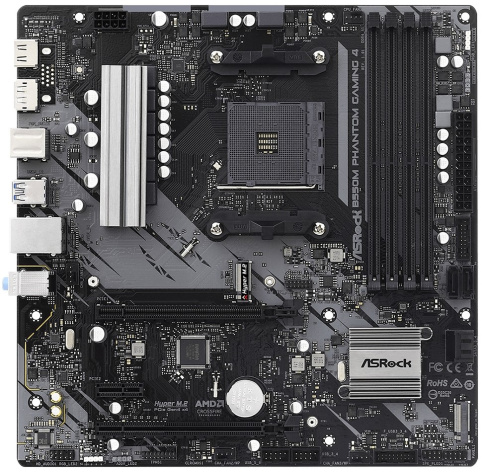 фото Материнская плата mATX ASRock B550M PHANTOM GAMING 4 в Казани