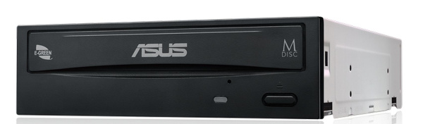 Изображение товара Энергоэффективный DVD-привод ASUS DRW-24D5MT с поддержкой M-DISC