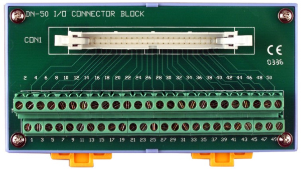 Изображение товара Плата ICP DAS DN-50 CR для автоматизации ввода-вывода на DIN-рейке