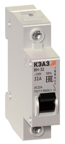 Изображение товара Рубильник КЭАЗ 141637