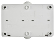 фото Розетка двухместная с заземлением  IEK ERS22-K01-16-54-DC